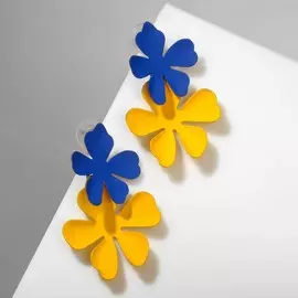 Серьги металл