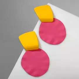 Серьги металл