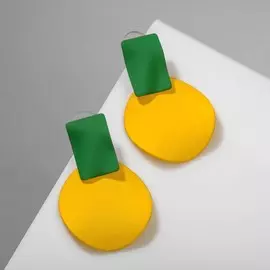 Серьги металл