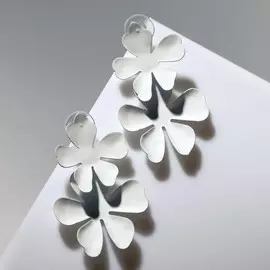 Серьги металл