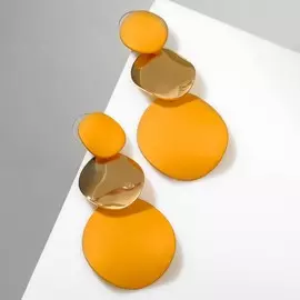 Серьги металл