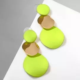 Серьги металл