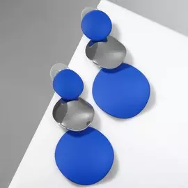 Серьги металл