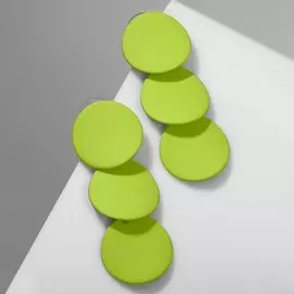 Серьги металл