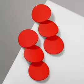 Серьги металл