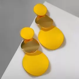 Серьги металл