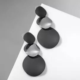 Серьги металл