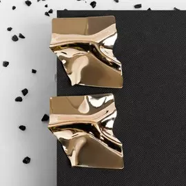 Серьги металл