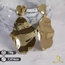 Серьги металл