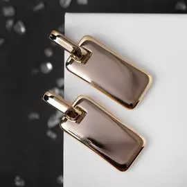 Серьги металл