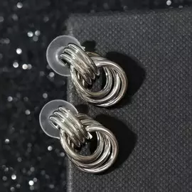 Серьги металл