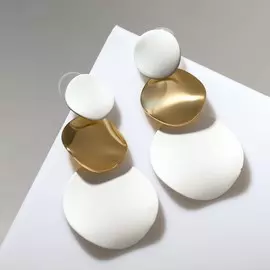 Серьги металл