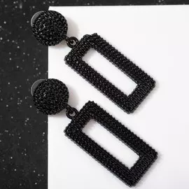 Серьги металл