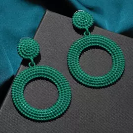 Серьги металл