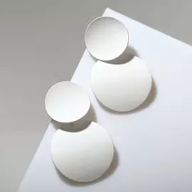 Серьги металл