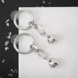 Серьги металл