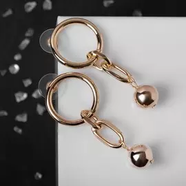 Серьги металл