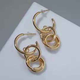 Серьги металл