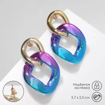 Серьги металл