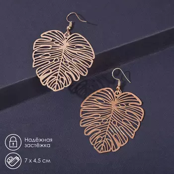 Серьги металл