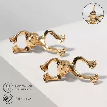 Серьги металл