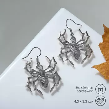 Серьги металл