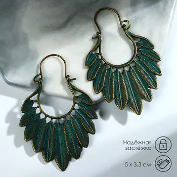 Серьги металл