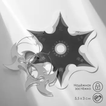 Серьги металл