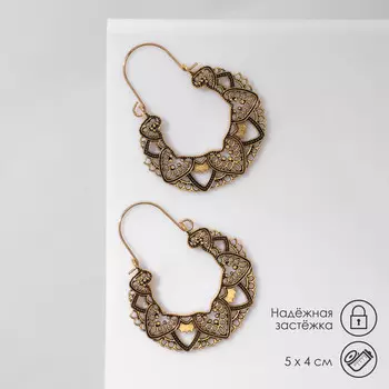 Серьги металл