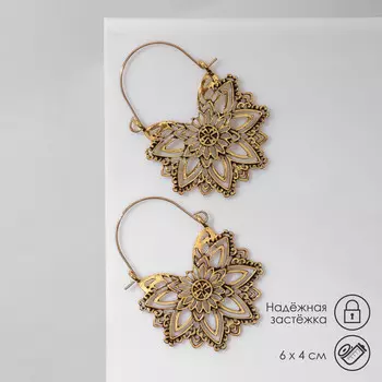 Серьги металл