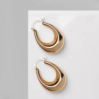 Серьги металл