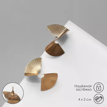 Серьги металл