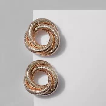 Серьги металл