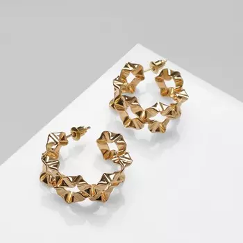 Серьги металл