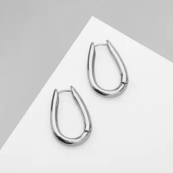 Серьги металл