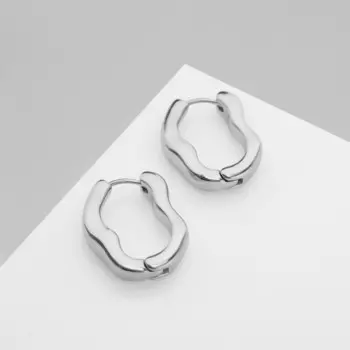 Серьги металл