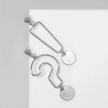 Серьги металл