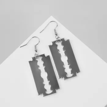 Серьги металл