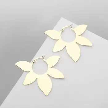 Серьги металл