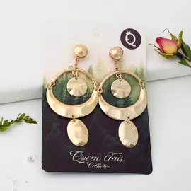 Серьги металл