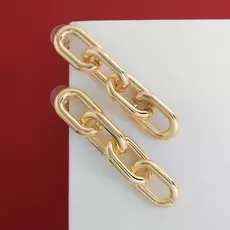 Серьги металл