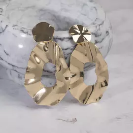 Серьги металл