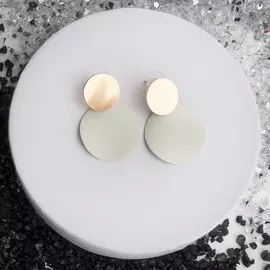 Серьги металл