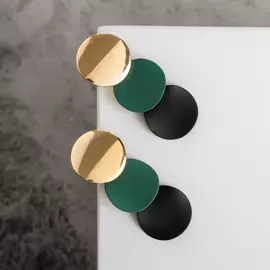 Серьги металл