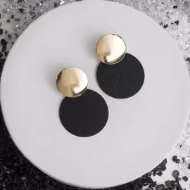 Серьги металл