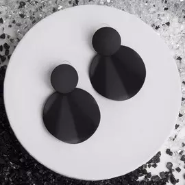 Серьги металл