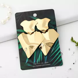 Серьги металл