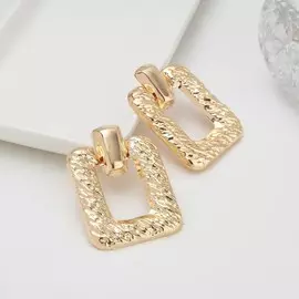 Серьги металл