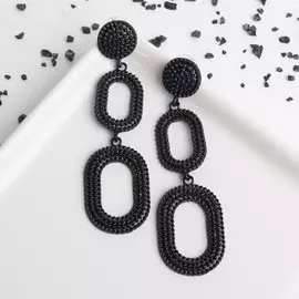 Серьги металл