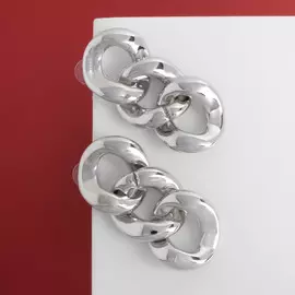 Серьги металл